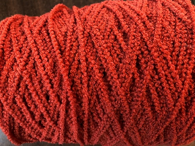 Textured Wool - Orange